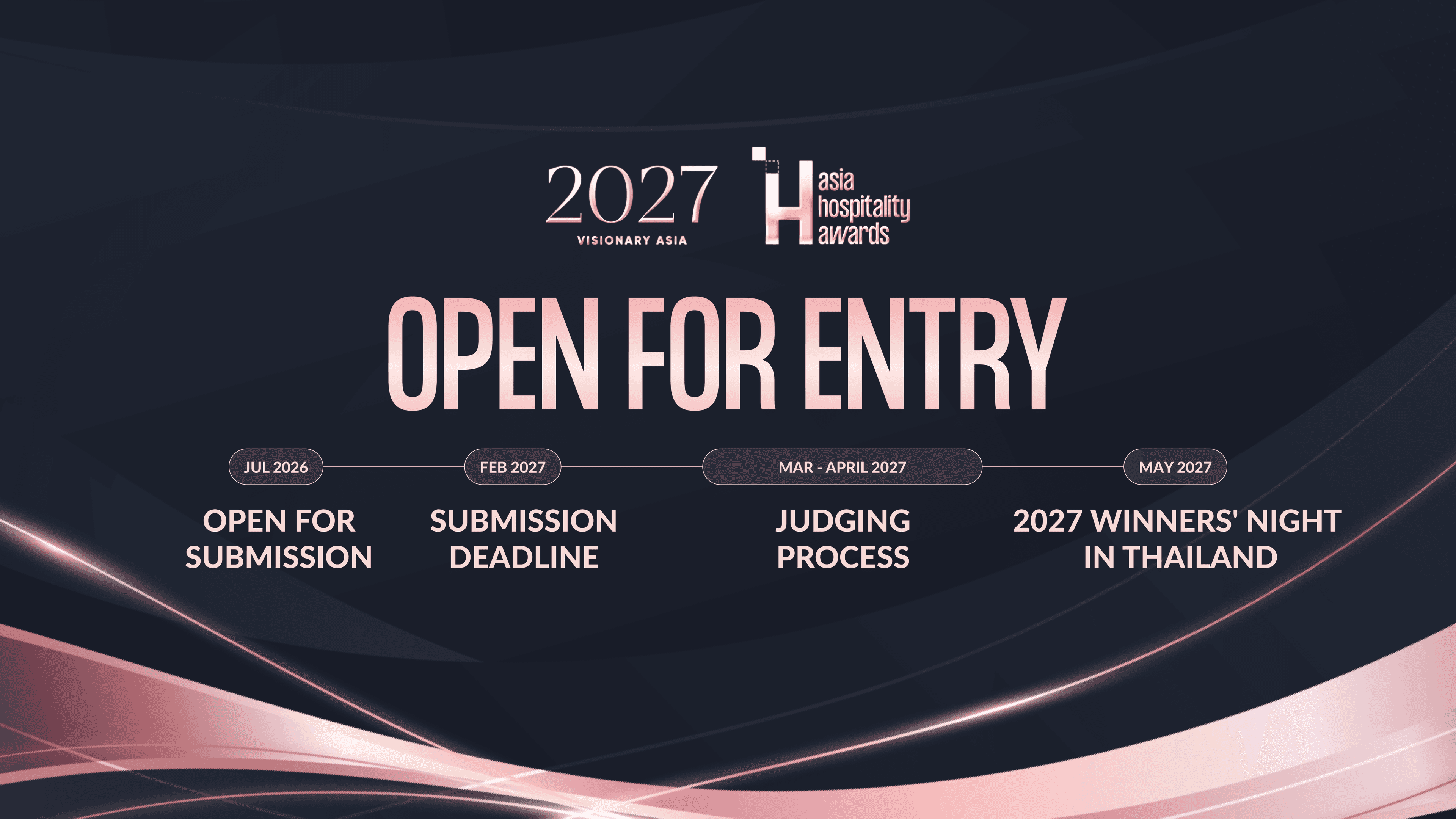Registration Opens for the 2027 Asia Hospitality Awards Under the Theme "Visionary Asia"