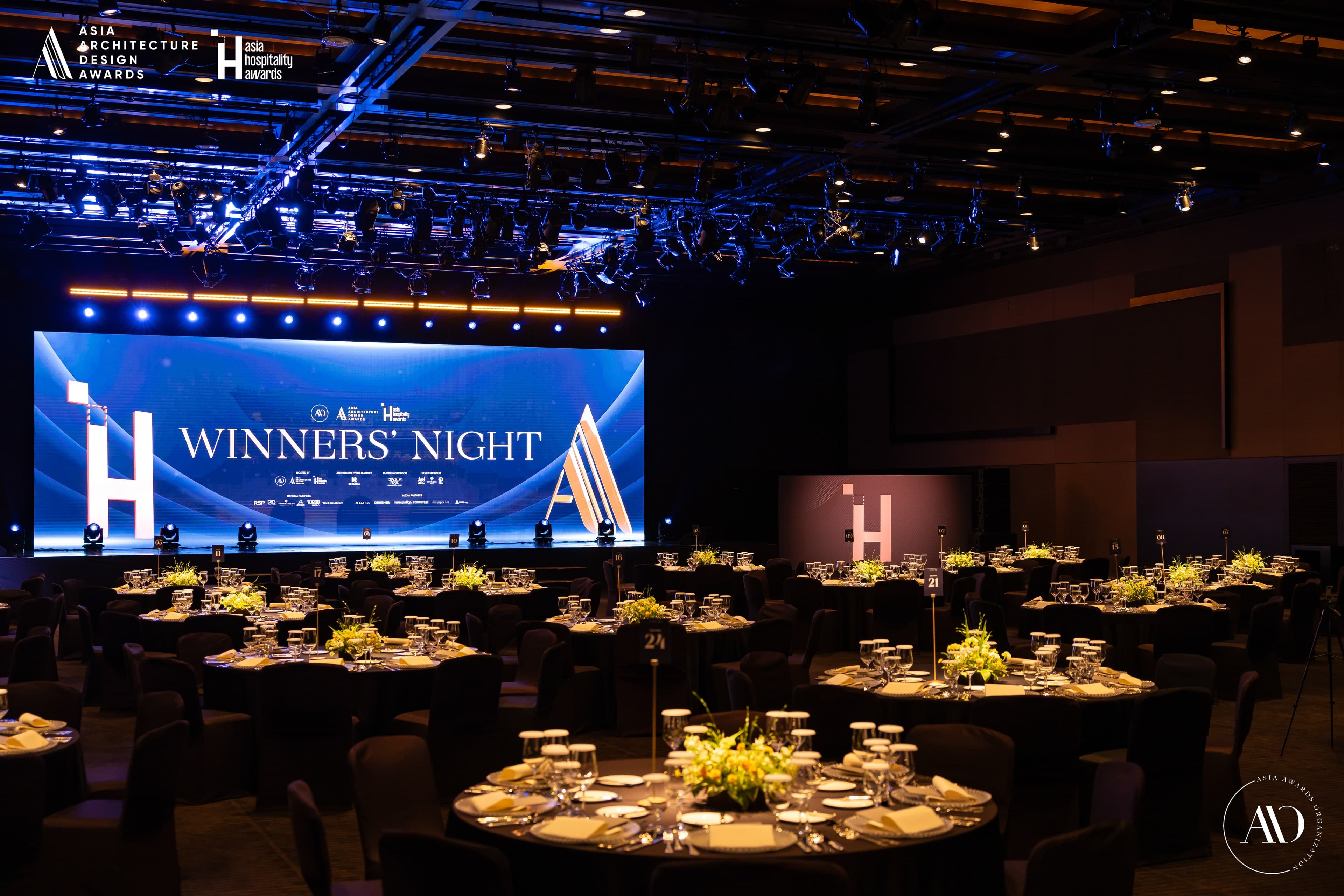 THE FIRST WINNERS’ NIGHT OF ASIA HOSPITALITY AWARDS - RECOGNIZING INNOVATIVE AND BOUNDARY-PUSHING PROJECTS